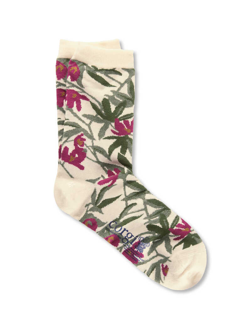 Produktbild zu Damensocken mit Blumen