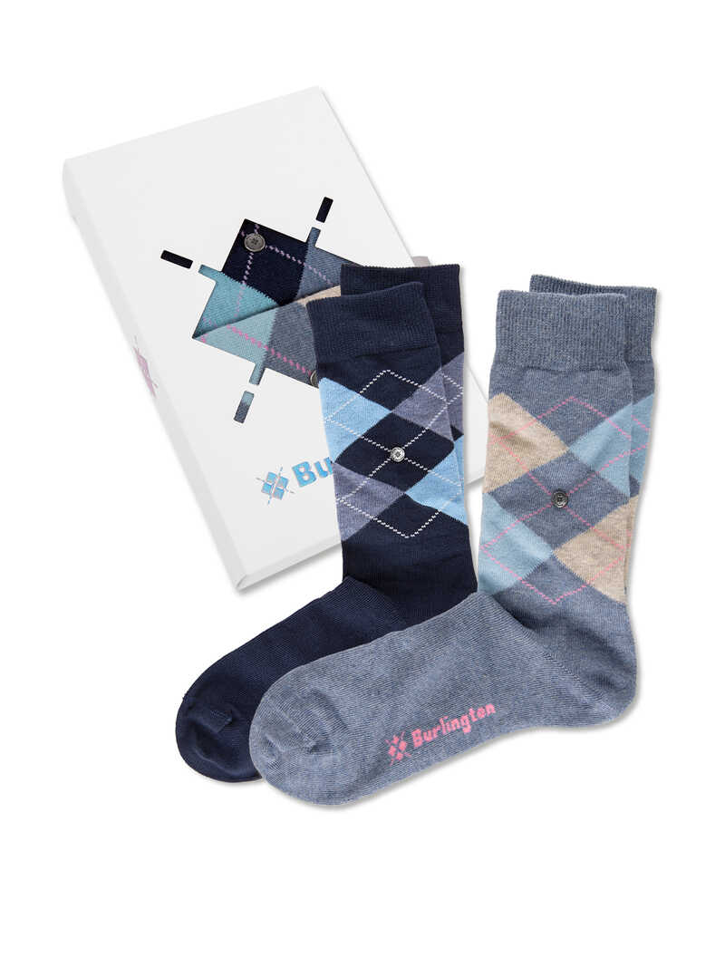 Produktbild zu Socken-Geschenkset mit Argylemuster