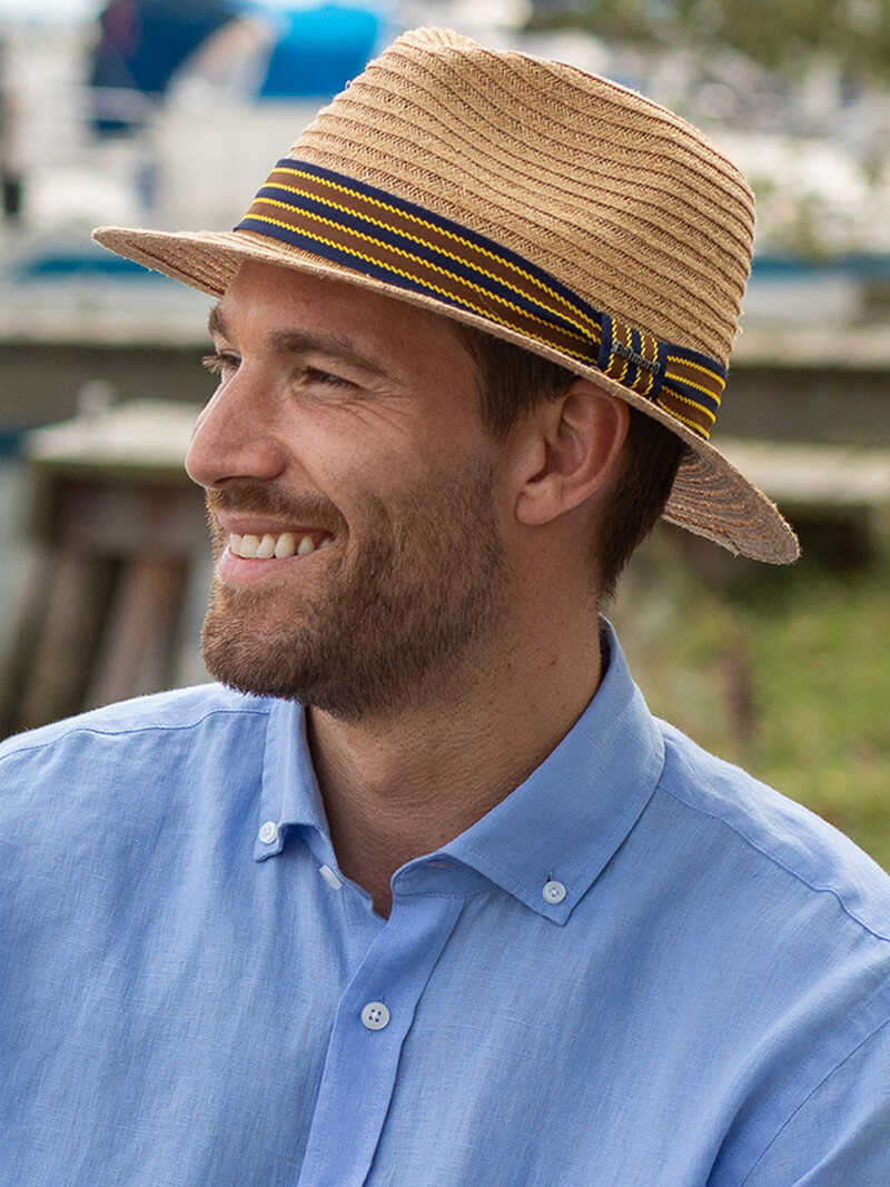 Alternatives Bild 1 zu Herren-Strohhut aus Raffia