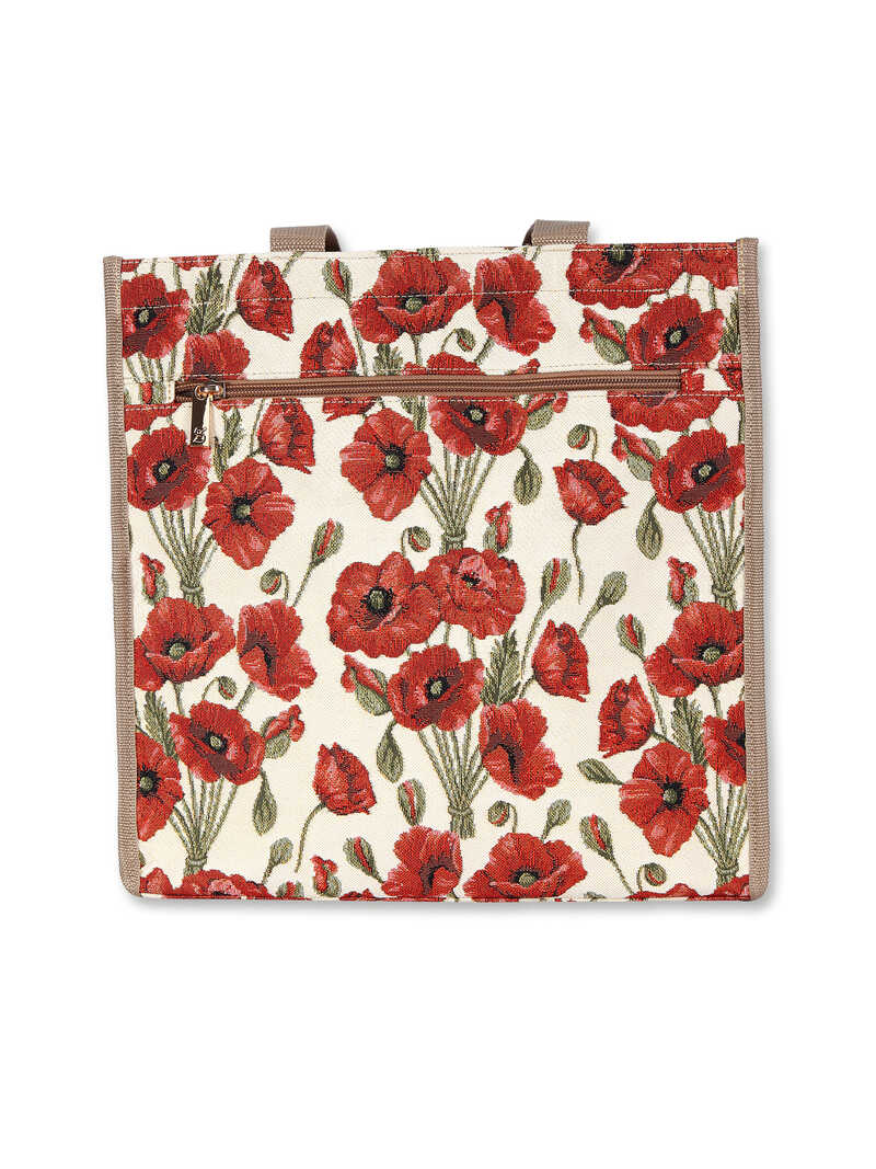 Alternatives Bild 2 zu Shopper-Tasche mit Mohnblumen