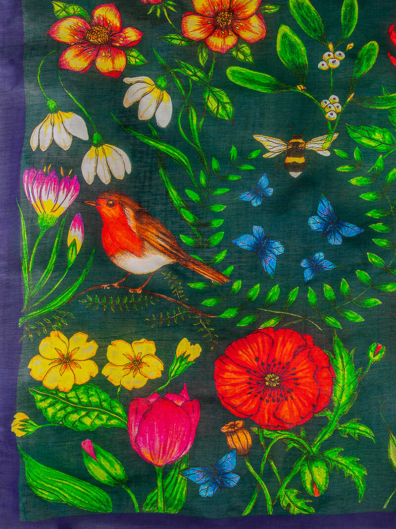 Alternatives Bild 2 zu Bandana Robin & Flowers