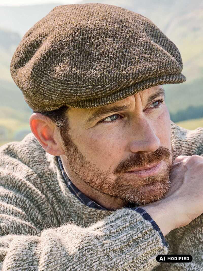 Alternatives Bild 3 zu Tweed-Kappe