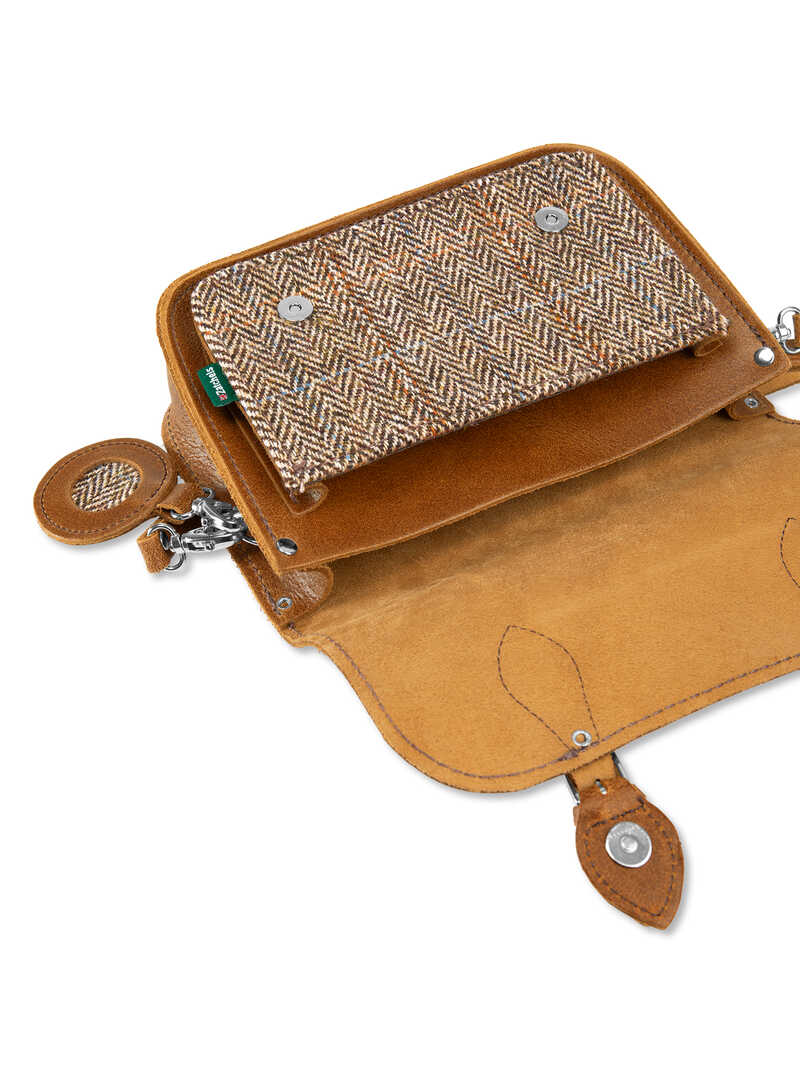 Alternatives Bild 1 zu Satchel Bag mit Harris Tweed