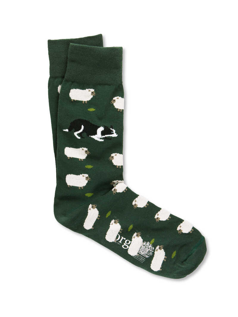 Produktbild zu Herrensocken Sheep & Dog