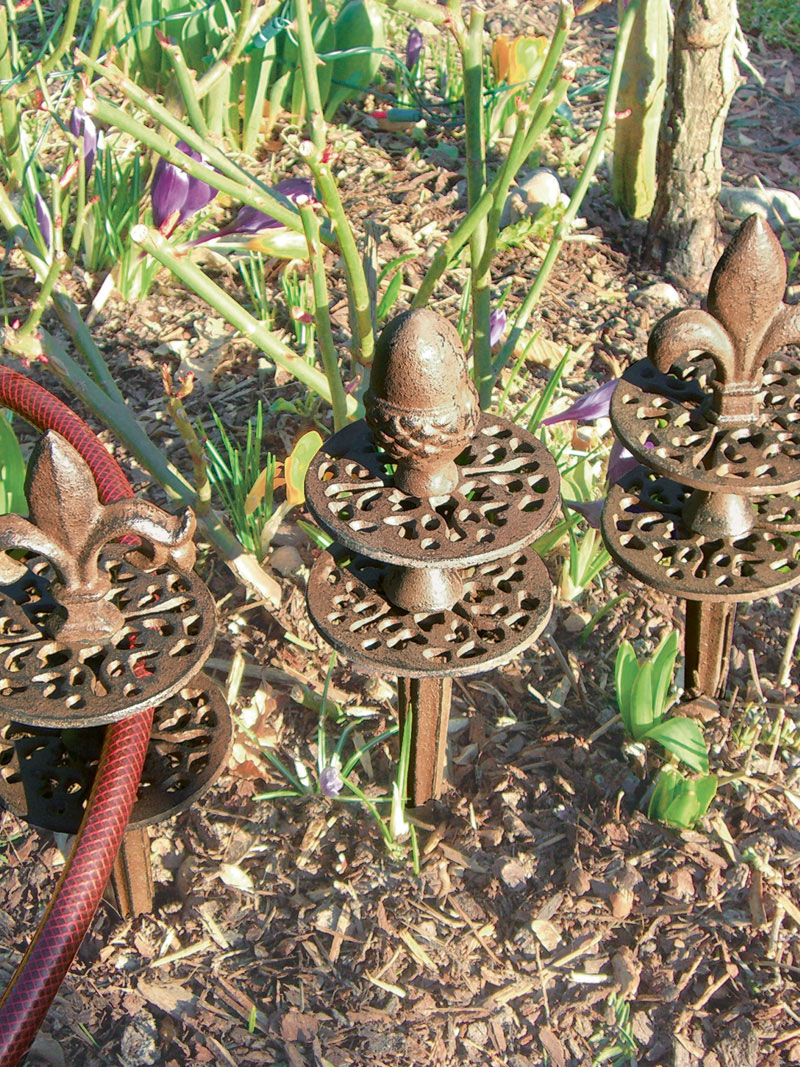 Produktbild zu Gartenschlauchf�hrung im 3er-Set