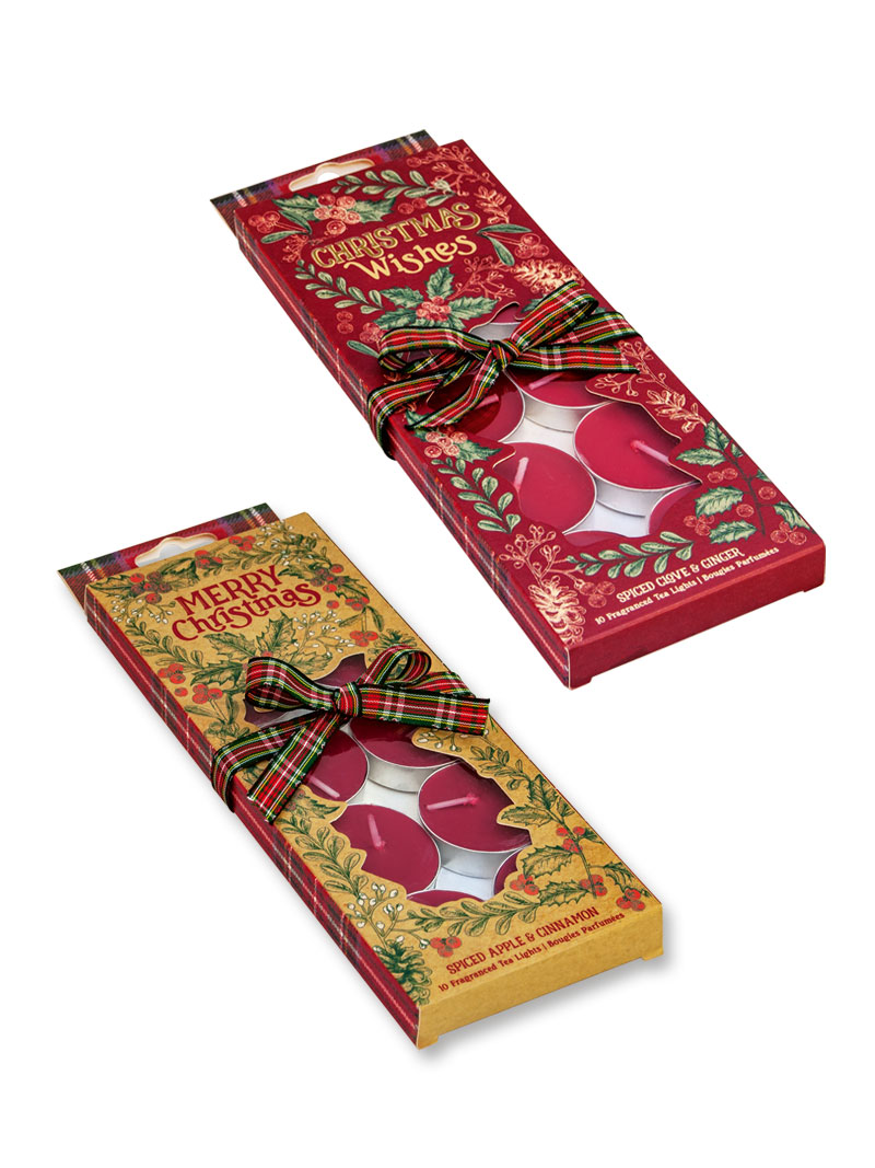 Produktbild zu Zwanzig Teelichter mit Weihnachtsduft