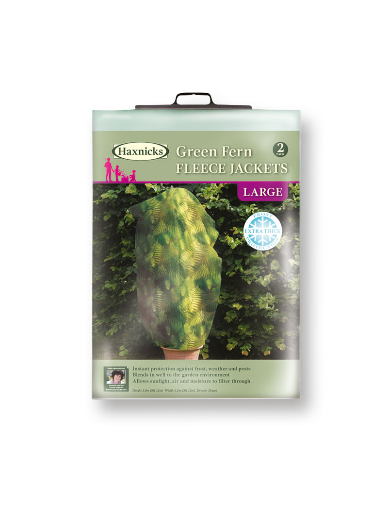 Alternatives Bild 2 zu Groe grne Pflanzenschutzhauben aus Fleece