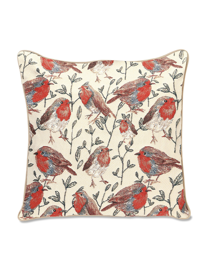 Produktbild zu Sofakissen mit Rotkehlchen