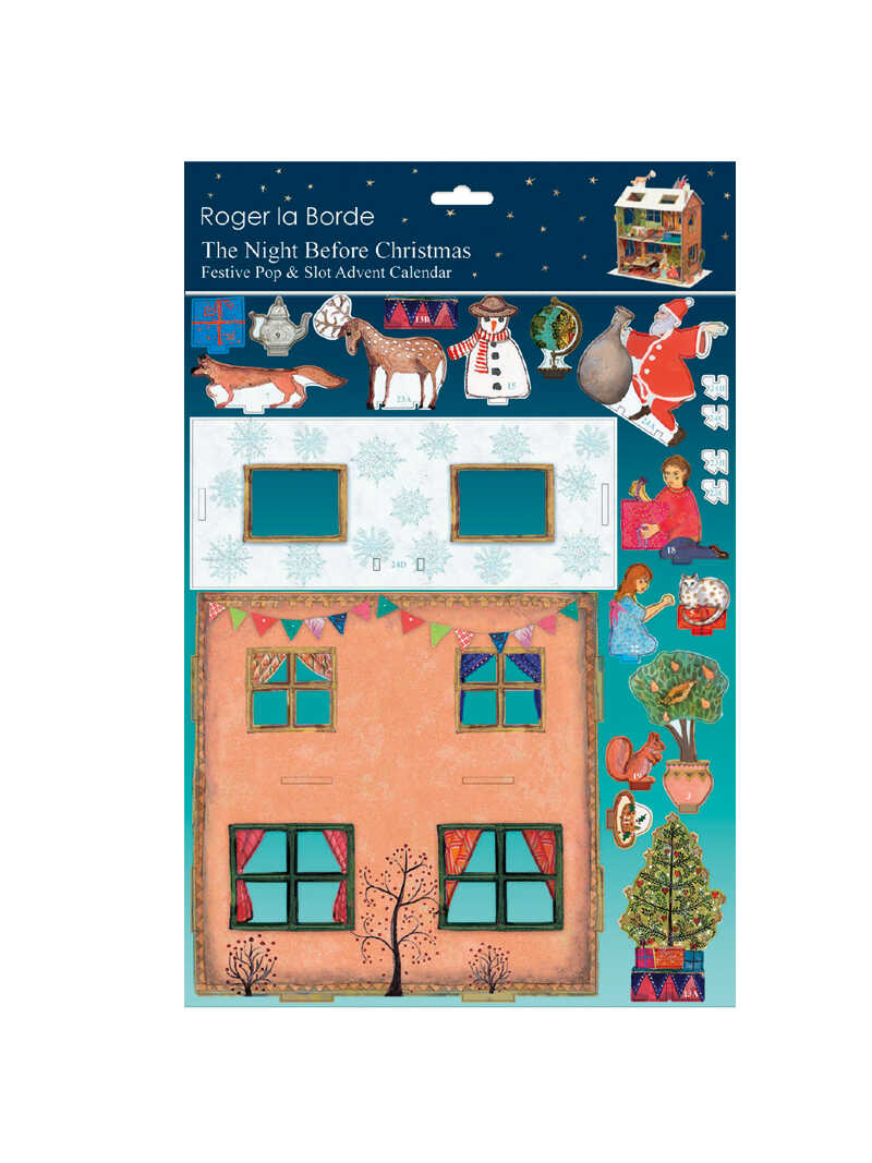 Alternatives Bild 1 zu 3D-Adventskalender Puppenhaus