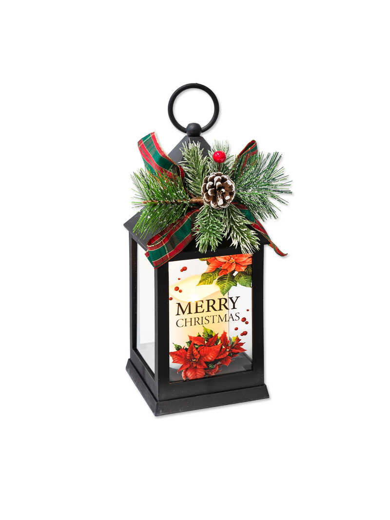 Produktbild zu Weihnachtliche LED-Laterne