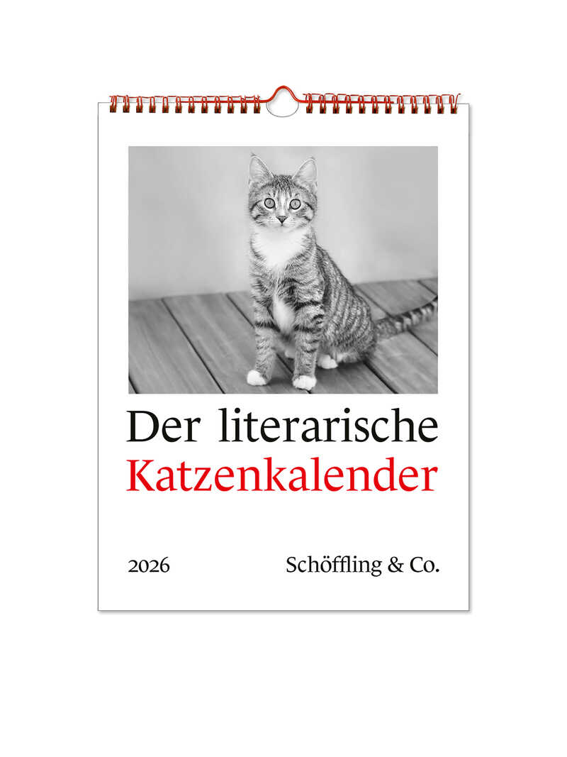 Produktbild zu Der literarische Katzenkalender 2026