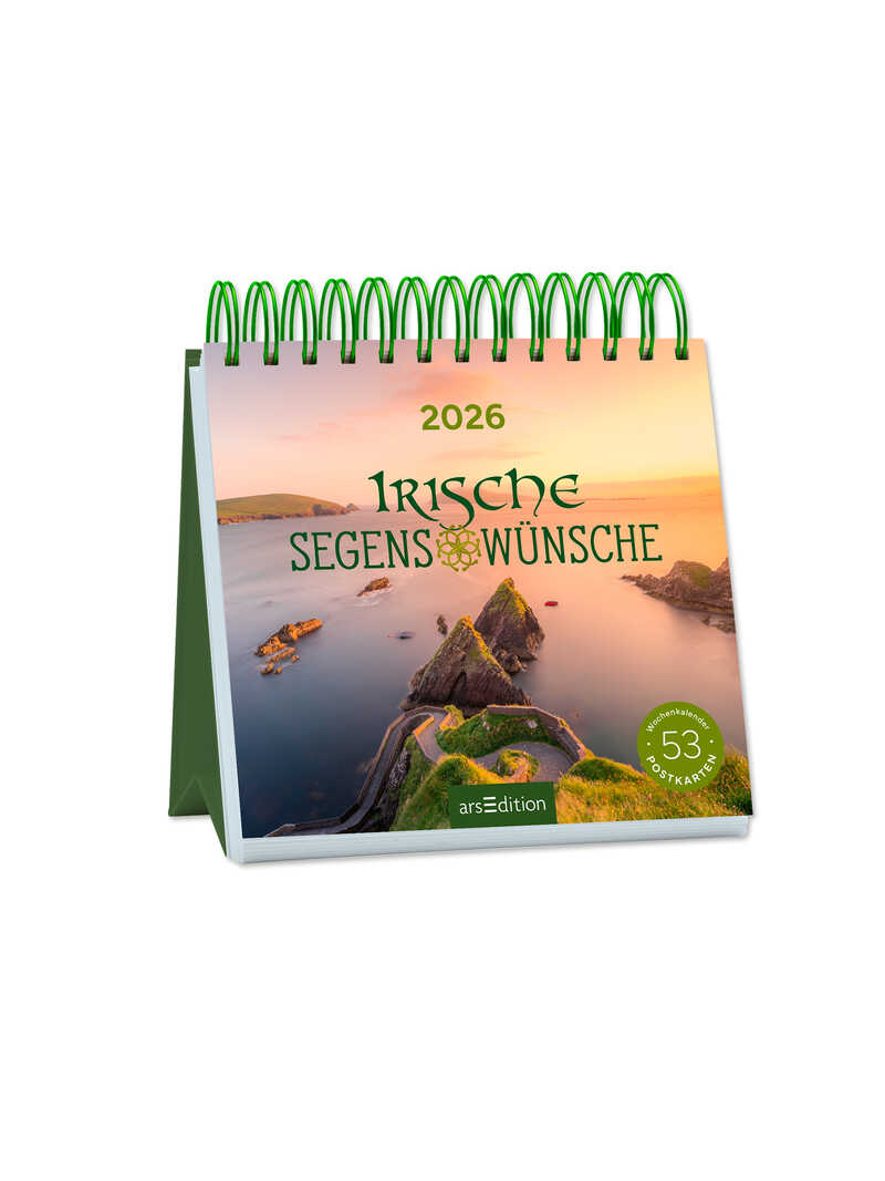 Produktbild zu Wochenkalender Irische Segenswnsche 2026