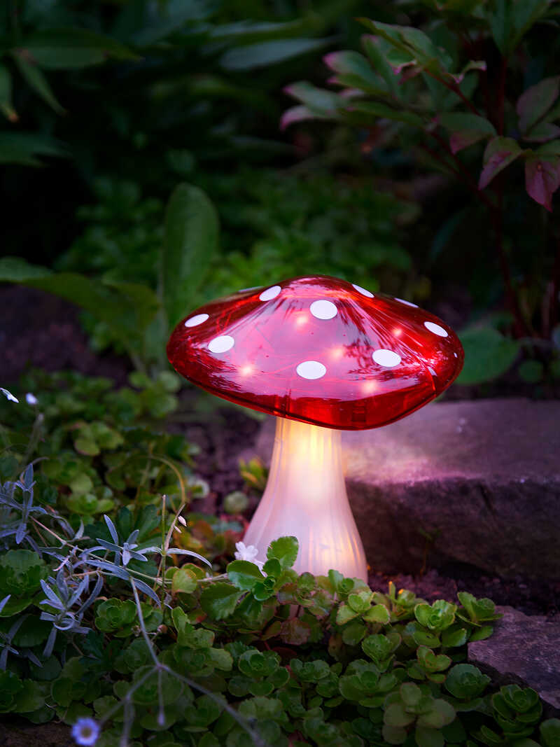 Alternatives Bild 1 zu Solar-Gartenleuchte Fliegenpilz