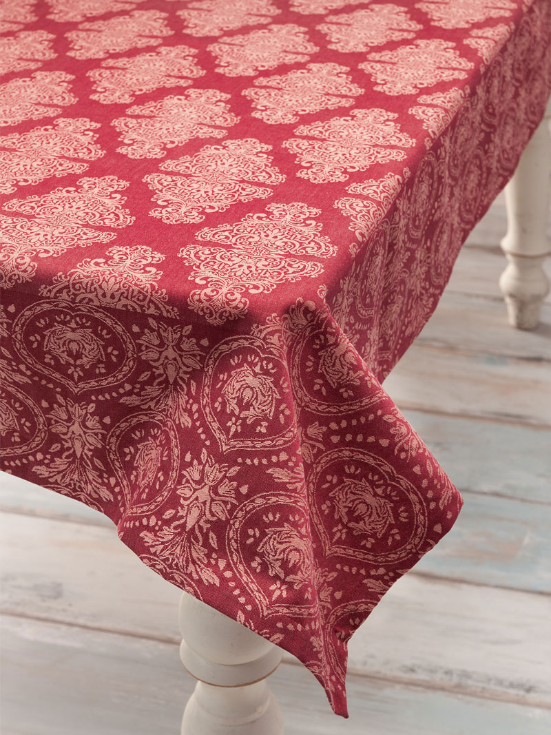 Produktbild zu Gro�e Tischdecke mit Ornamentmuster