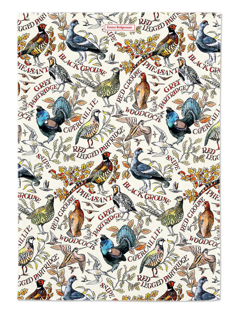 Produktbild zu Geschirrtuch Gamebirds