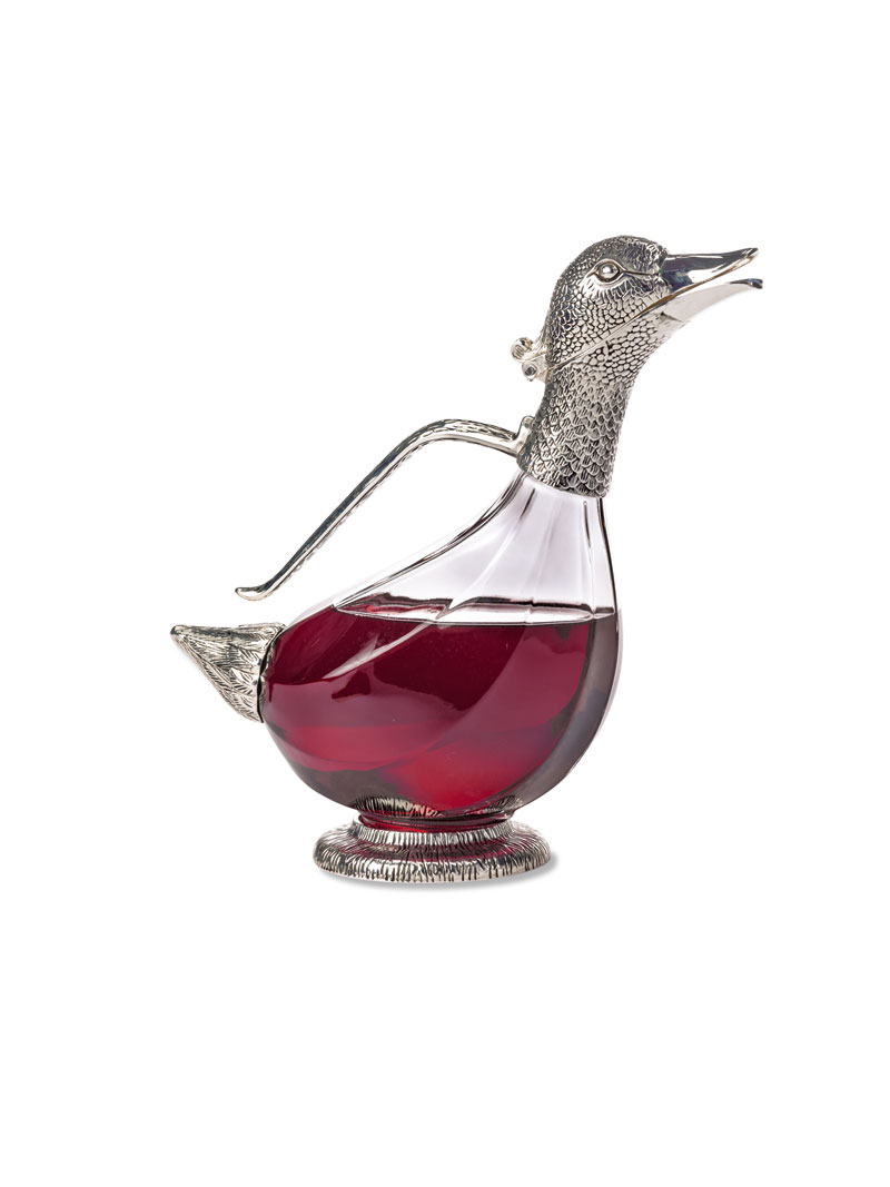 RotweinDecanter 'Duck' bestellen THE BRITISH SHOP 'very british