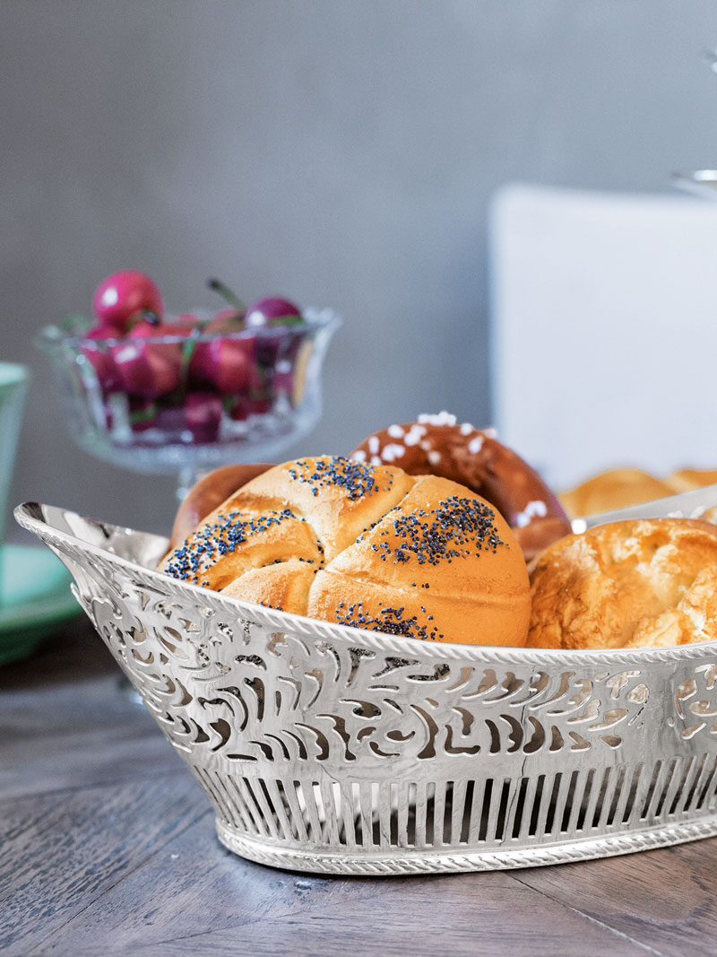Alternatives Bild 1 zu Versilberte Brotschale