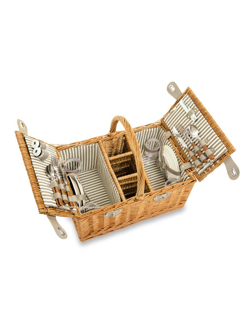 Produktbild zu Picknickkorb f�r vier Personen