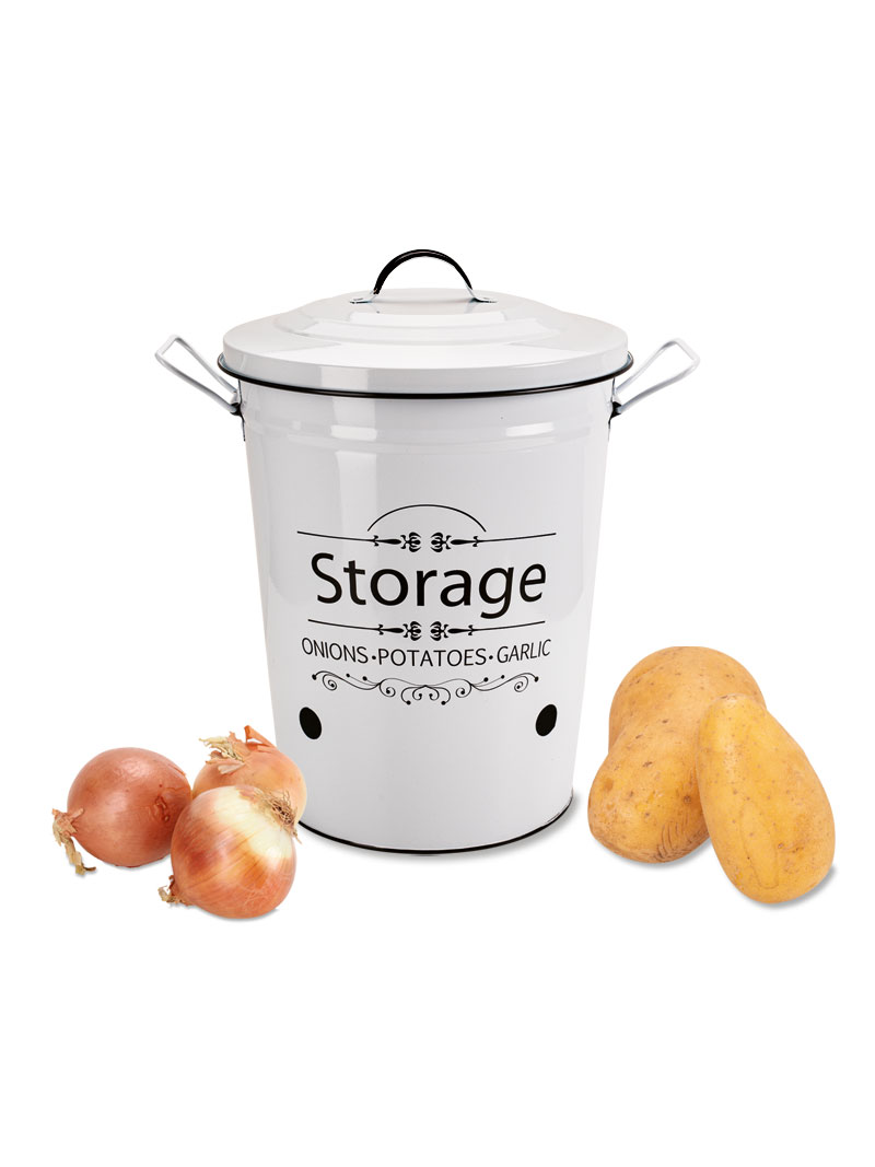 Vorratseimer (Storage) 'Onions, Potatoes and Garlic