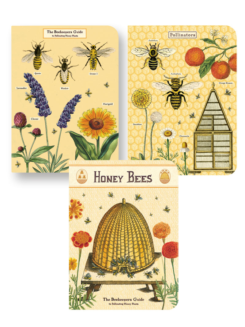 Produktbild zu Notizbcher mit Bienenmotiven