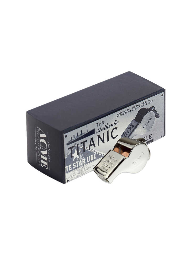 Titanic-Signalpfeife mit Zertifikat