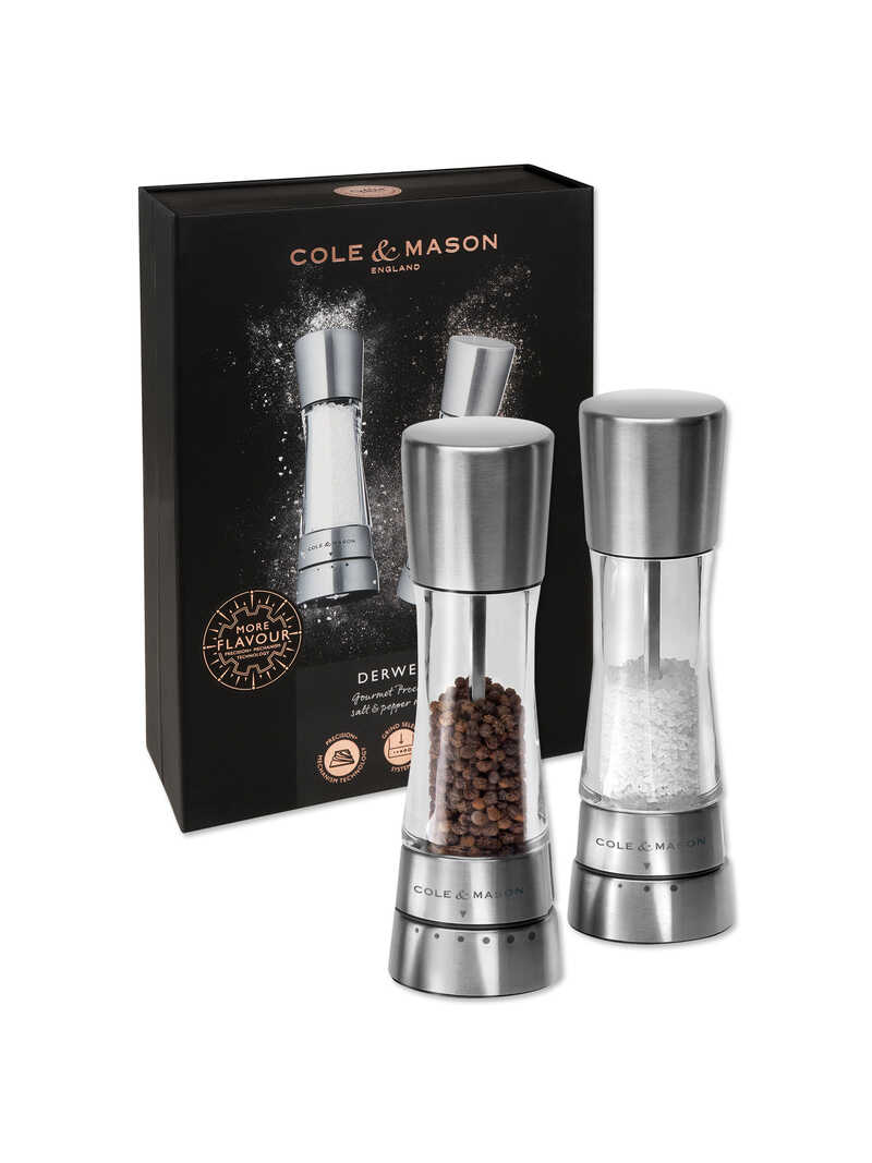 Produktbild zu Geschenkset Salz- und Pfeffermhlen Derwent