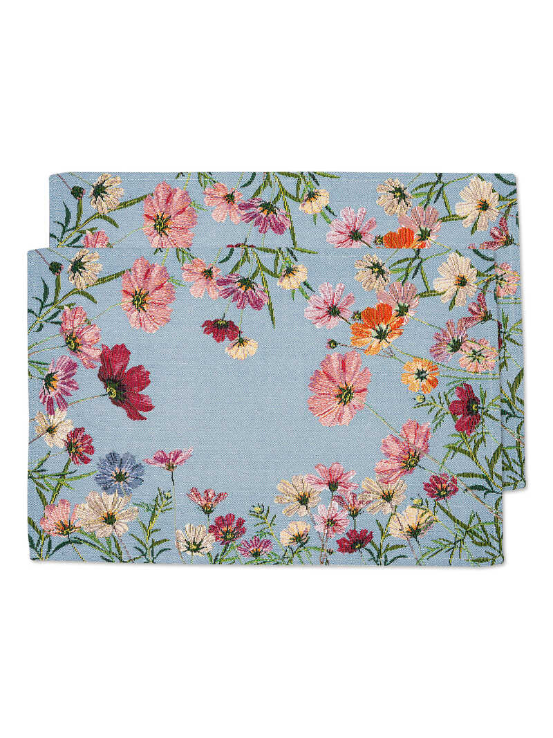 Produktbild zu Tischsets mit Cosmea Bl�ten 2er-Set