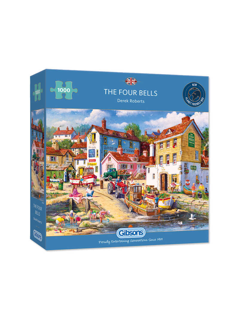Produktbild zu 1.000-Teile-Puzzle The Four Bells von Gibsons