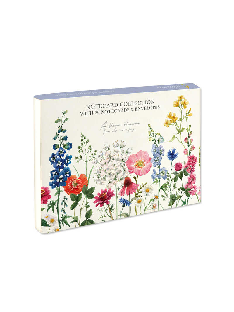 Produktbild zu Briefkarten-Set mit Wildblumen