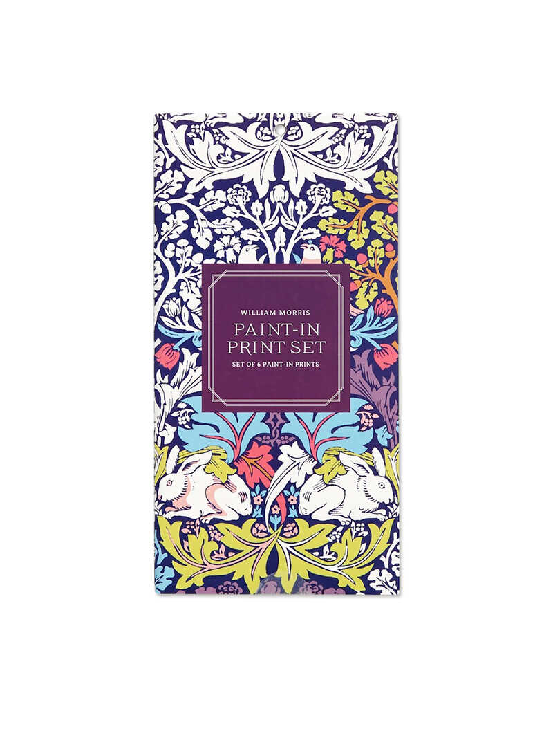 Produktbild zu Kartenset William Morris Paint-in print