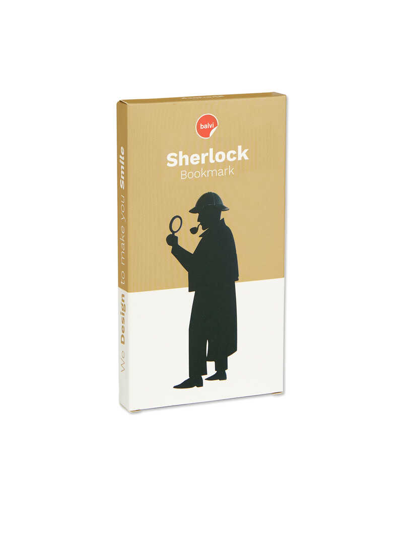Produktbild zu Lesezeichen Sherlock Holmes
