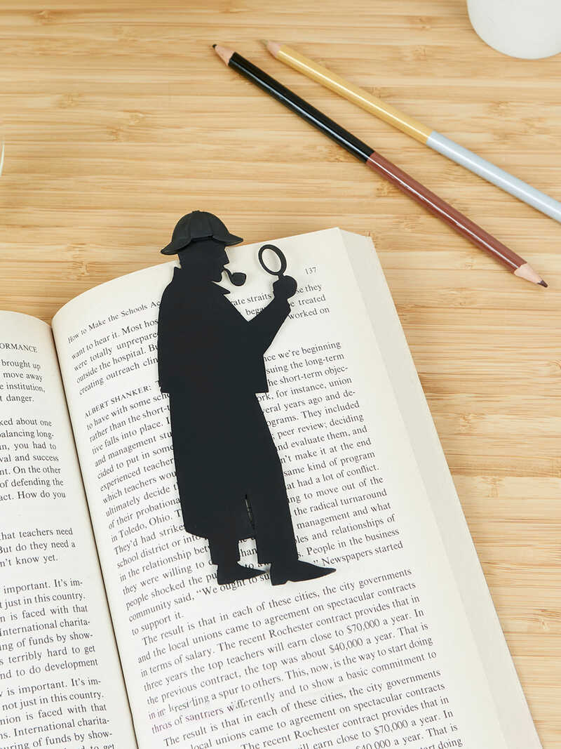 Alternatives Bild 1 zu Lesezeichen Sherlock Holmes