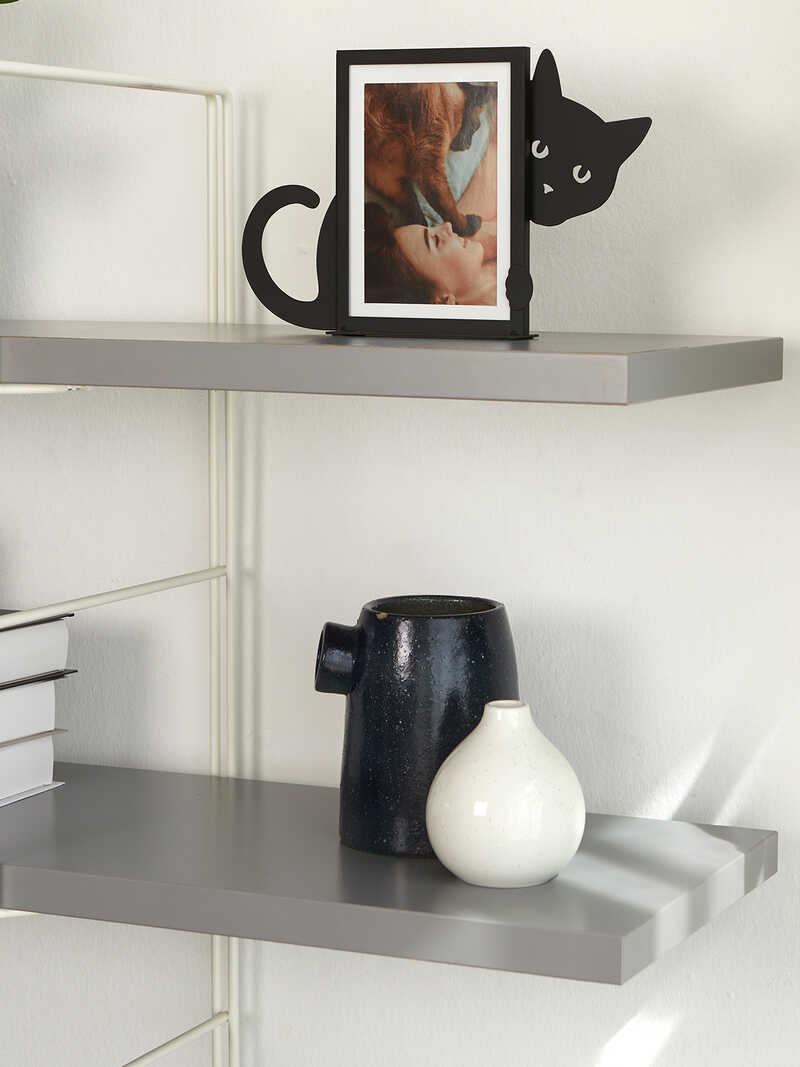 Alternatives Bild 2 zu Design-Bilderrahmen Schwarze Katze