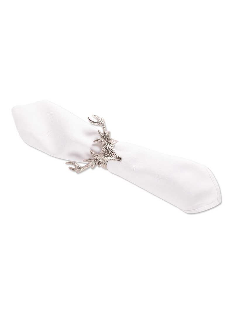 Alternatives Bild 1 zu Serviettenringe-Set Hirsch