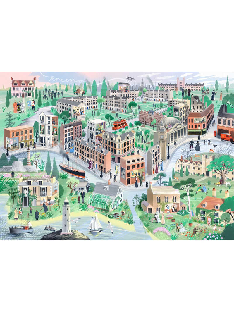 Alternatives Bild 1 zu 1.000-Teile-Puzzle Die Welt von Virginia Woolf