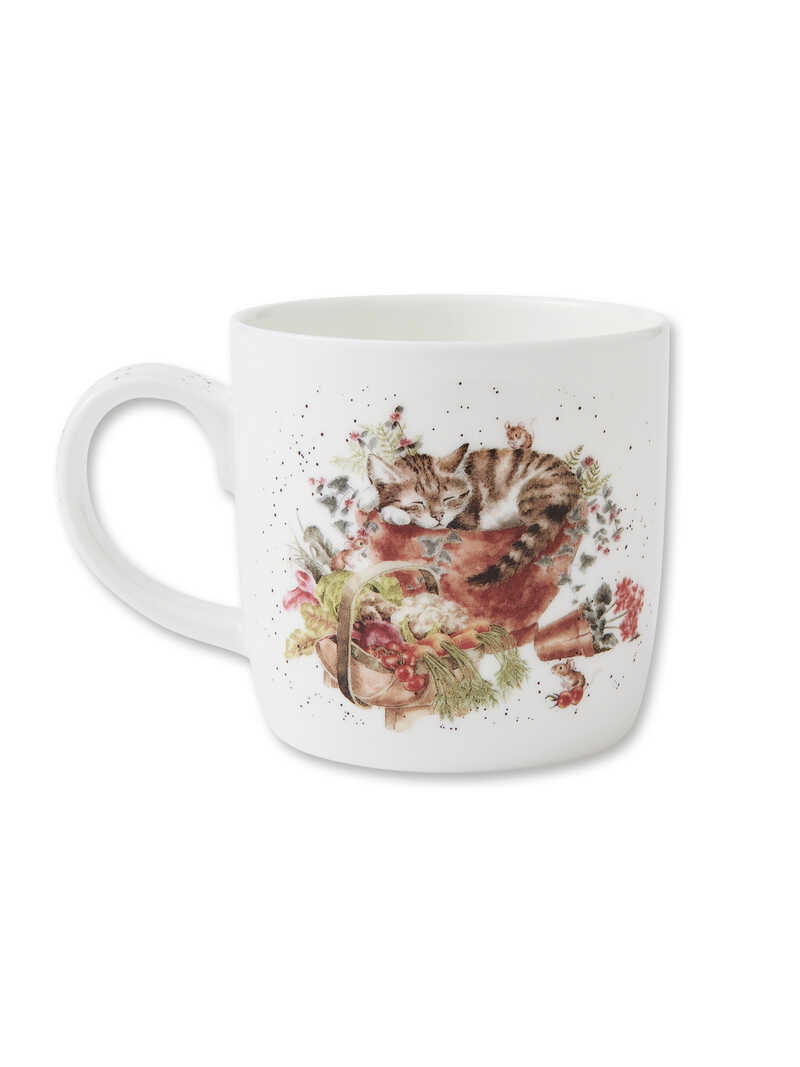 Alternatives Bild 1 zu Henkelbecher mit Hund und Katze