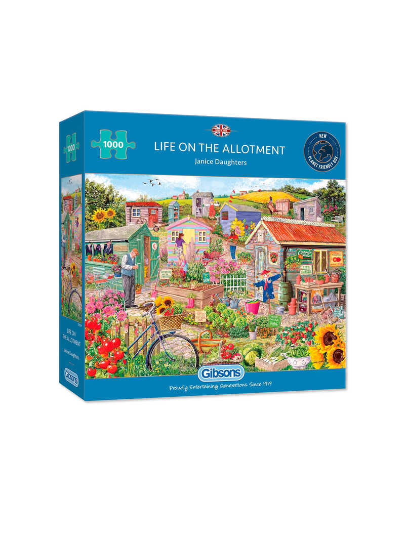 Produktbild zu 1.000-Teile-Puzzle mit Schreberg�rten