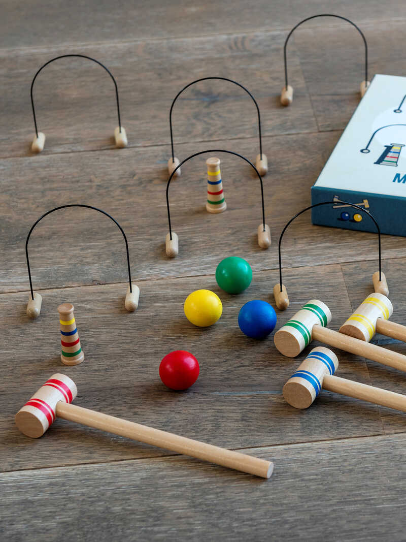 Alternatives Bild 1 zu Mini Croquet Set f�r den Tisch