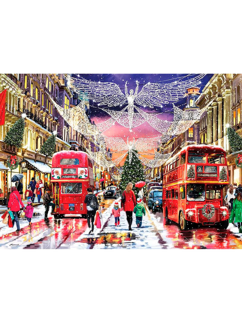 Alternatives Bild 1 zu 1.000-Teile-Puzzle Regent Street at Christmas