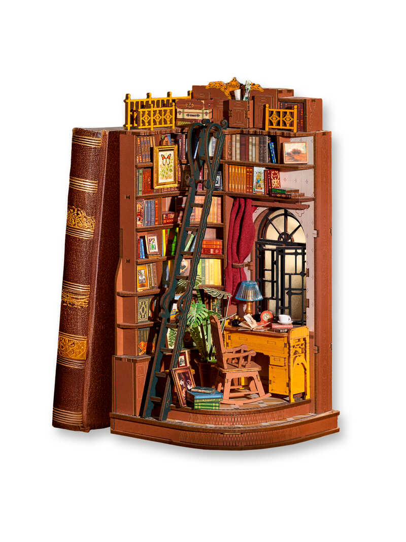 Produktbild zu Book Nook Silent Corner Study mit 196 Teilen