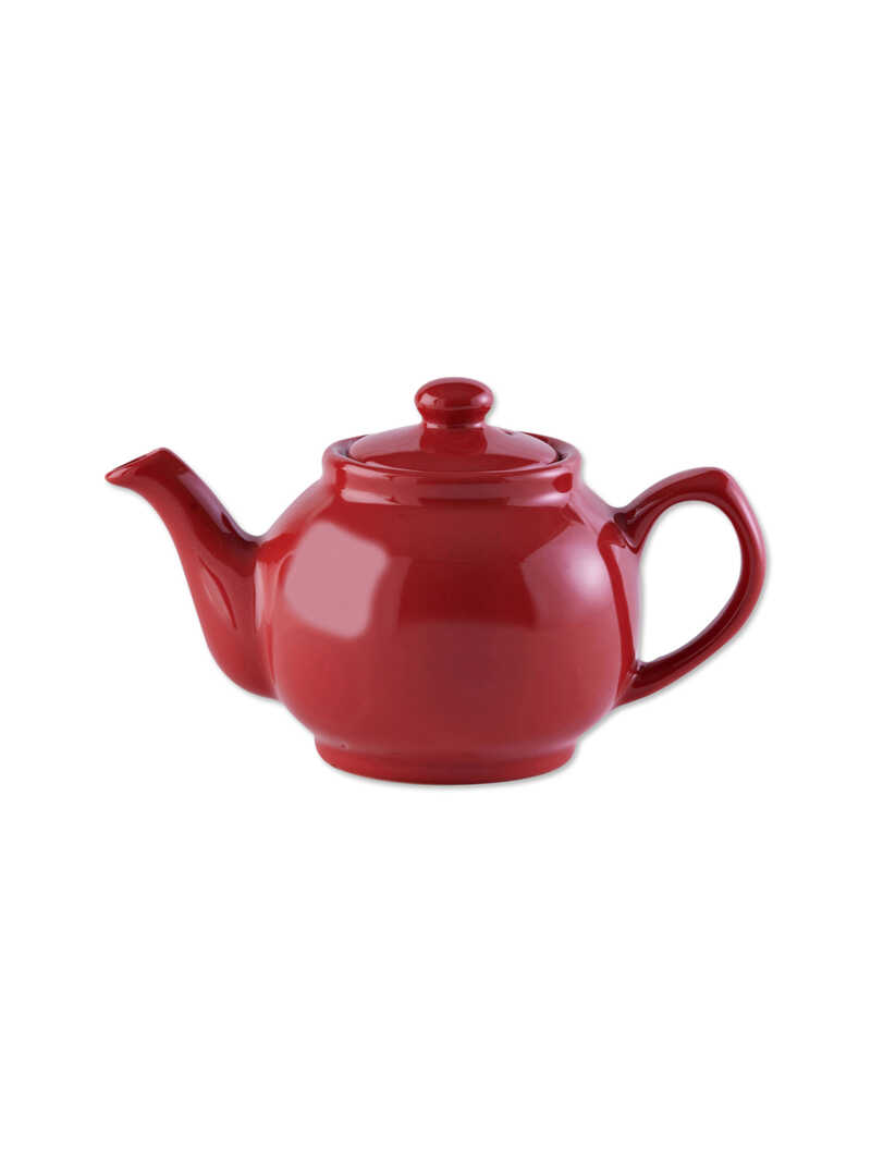 Produktbild zu Kleine englische Teekanne Betty Red