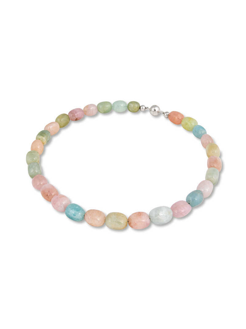 Produktbild zu Edelsteinkette aus Beryll