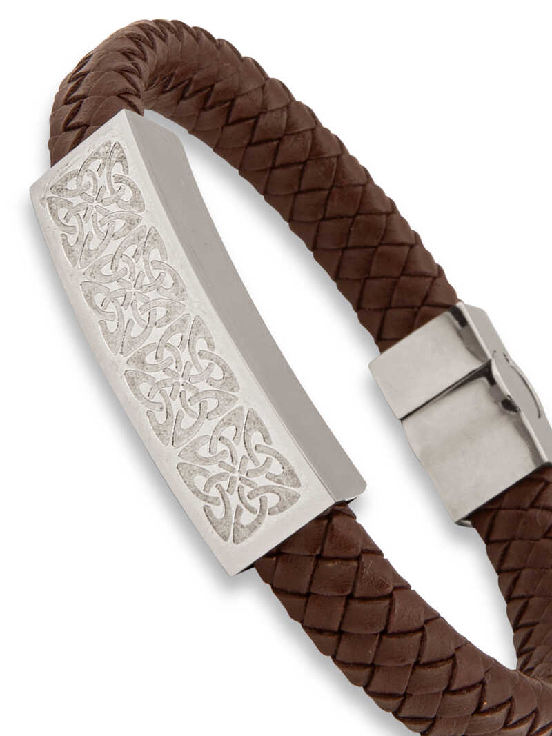 Alternatives Bild 2 zu Lederarmband Celtic Knots