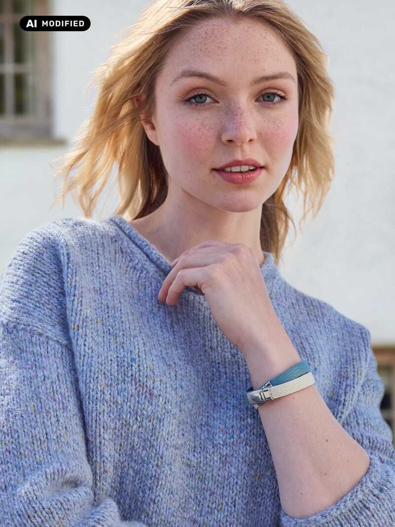 Alternatives Bild 1 zu Leder-Wickelarmband