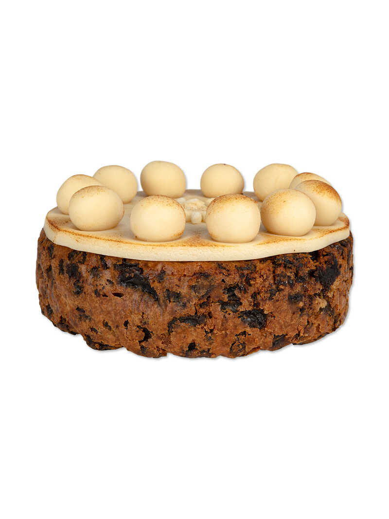Simnel Cake Englischer Frchtekuchen mit Marzipan
