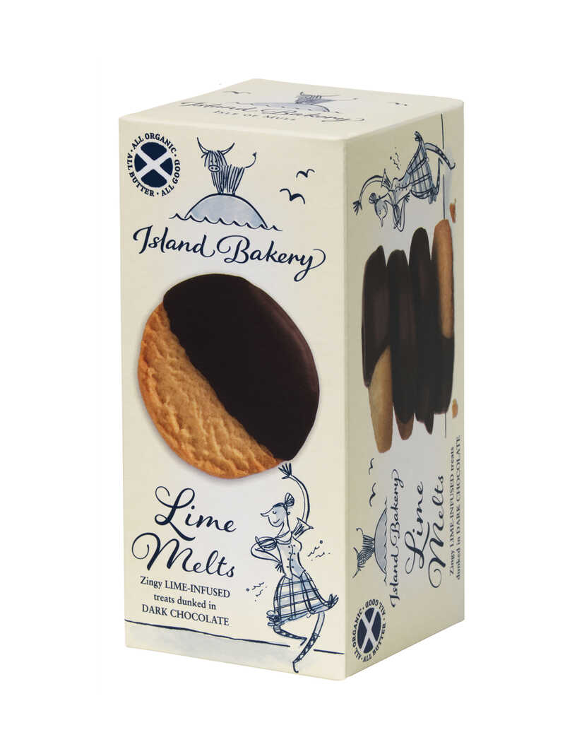 Produktbild zu Bio-Gebck Lime Melts mit Schokolade