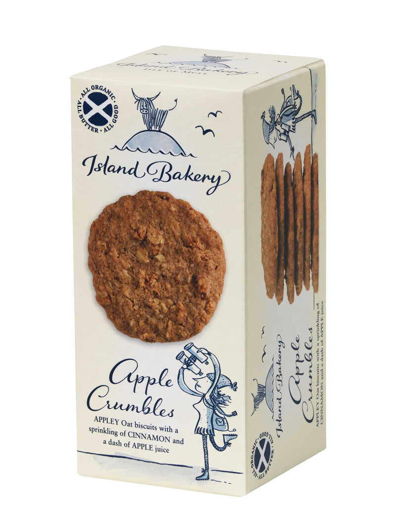 Produktbild zu Bio-Hafergebck Apple Crumbles