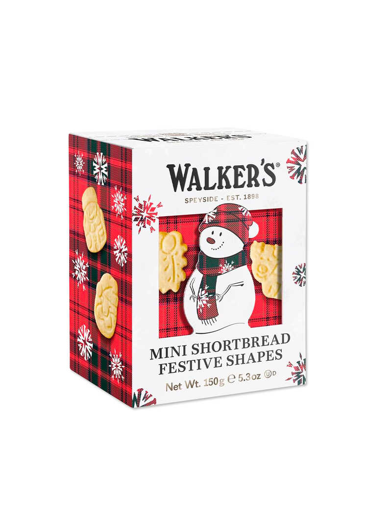 Produktbild zu Weihnachts-Shortbread Snowman