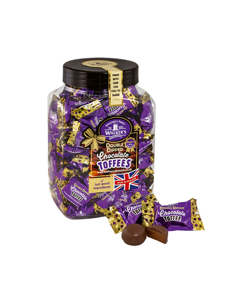 Double Dipped Chocolate Toffees von Walker´s Nonsuch