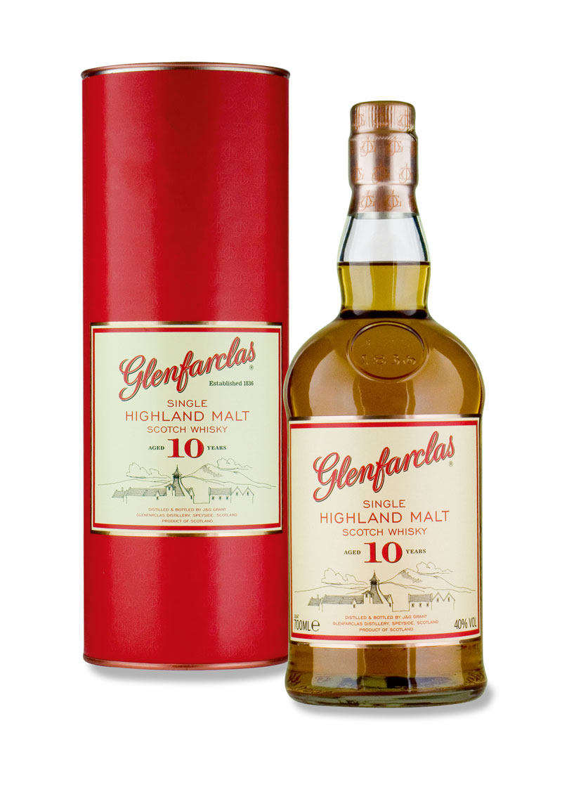 Glenfarclas Single Malt Whisky 10 Jahre alt